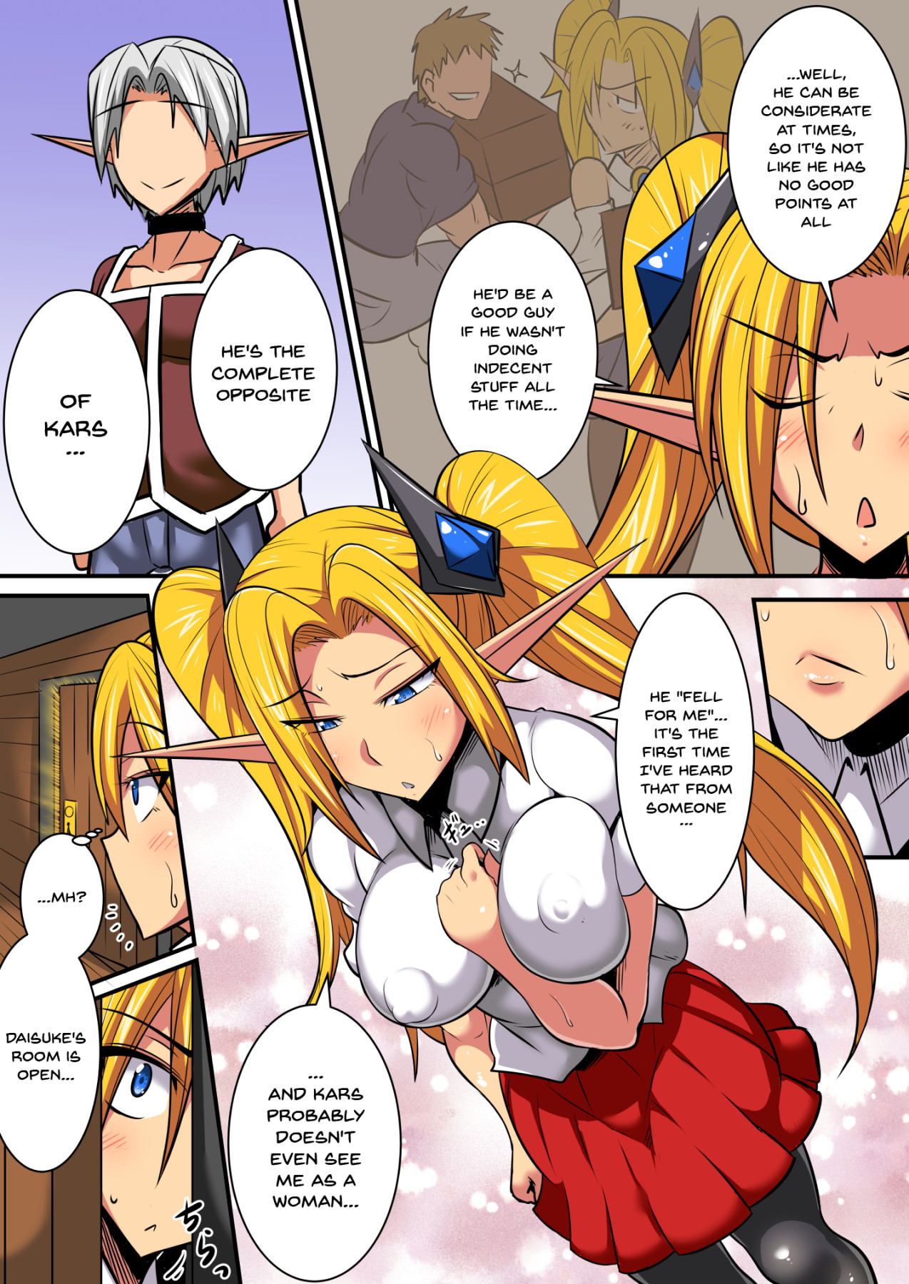 Hentai Manga Comic-Having a Culture Exchange With an Elf Mother and Daughter ~Lena Edition~-Read-21